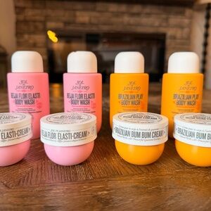 Sol de Janeiro Body Care Bundle Bum Bum Cream & Beija Flor Cream + Body Wash Set